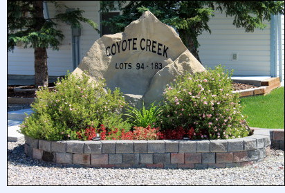 The Coyote Condo Association members and volunteers have done many unique projects to beautify the park.
